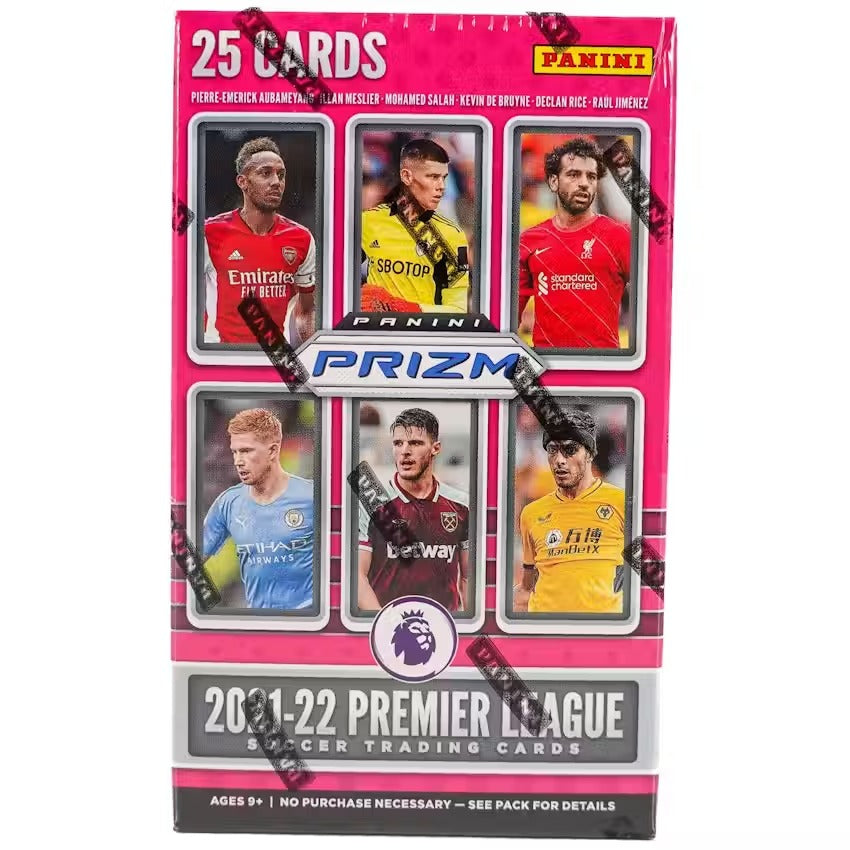 2021-22 Panini Prizm Premier League Soccer Cereal Box