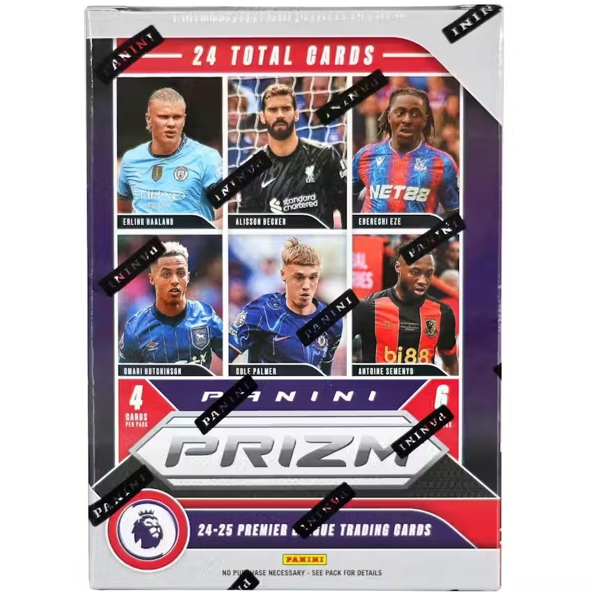 2024-25 Panini Prizm Premier League EPL Soccer Hobby Blaster Box Blue Mosaics