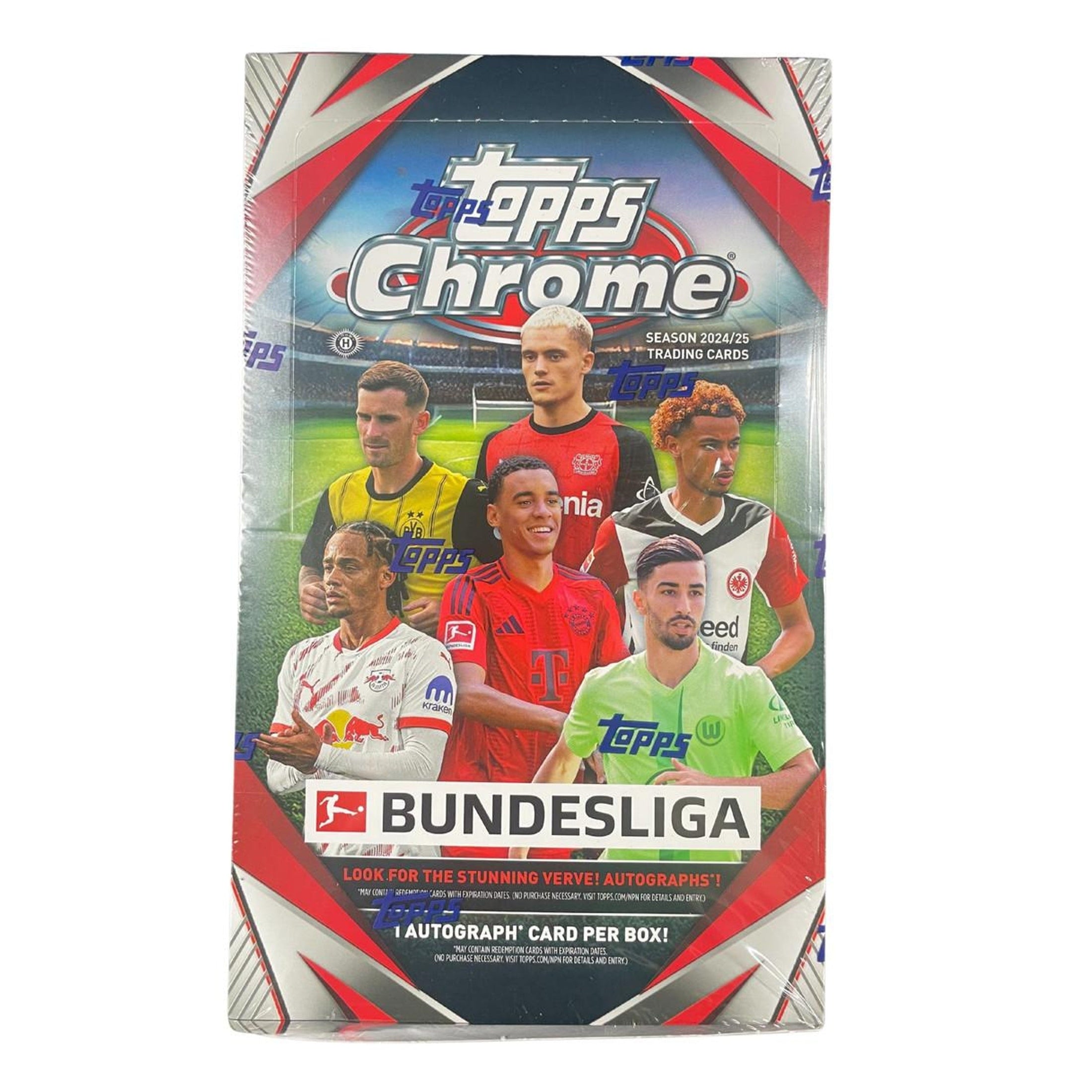 2024-25 Topps Chrome Bundesliga Soccer Hobby Box