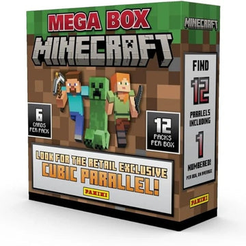 2024/2025 Panini Minecraft Trading Cards Mega Box