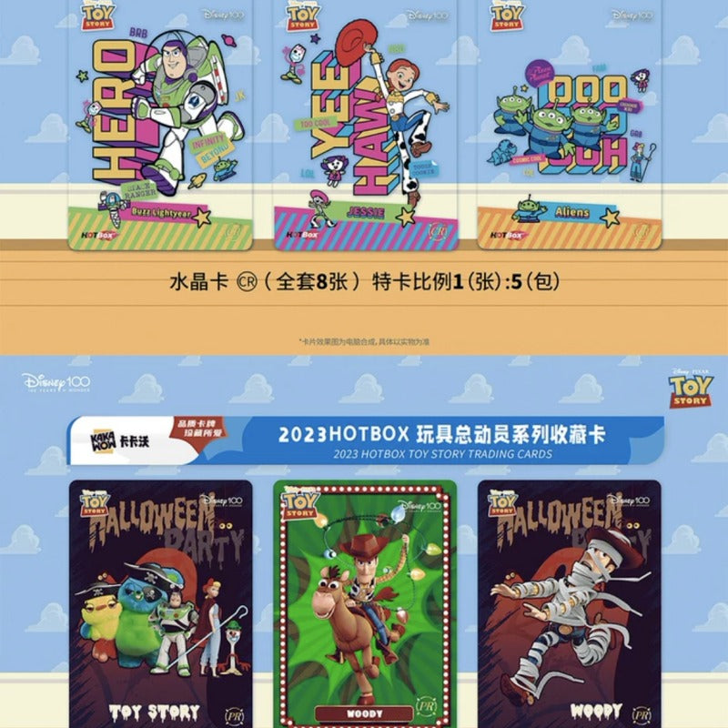 2023 Kakawow Disney 100 Toy Story Trading Cards Booster Box