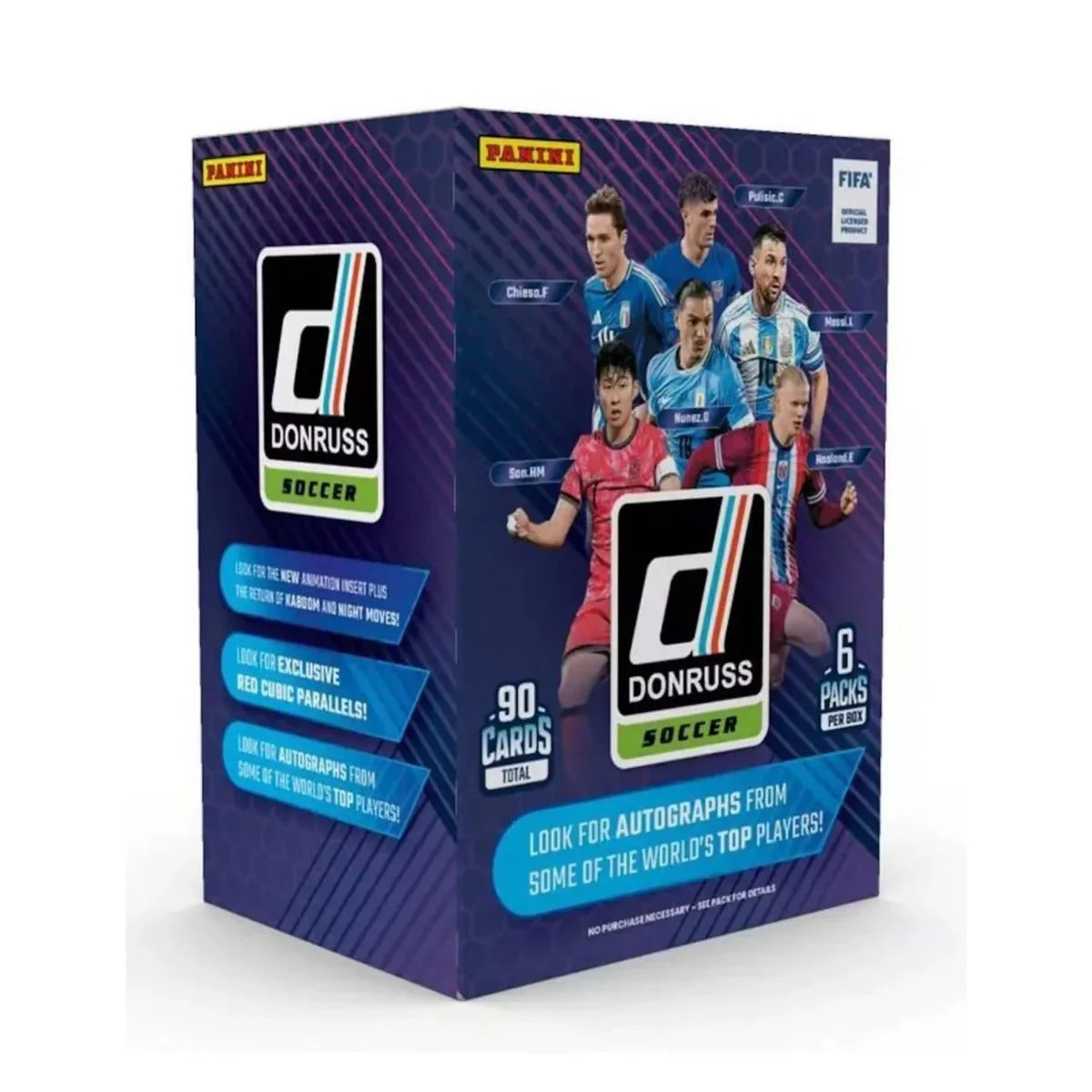 2024-25 Panini Donruss Soccer Blaster Box Blue Cubic Parallels!