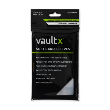 Vault X Soft Card Sleeves (200 Pack) 