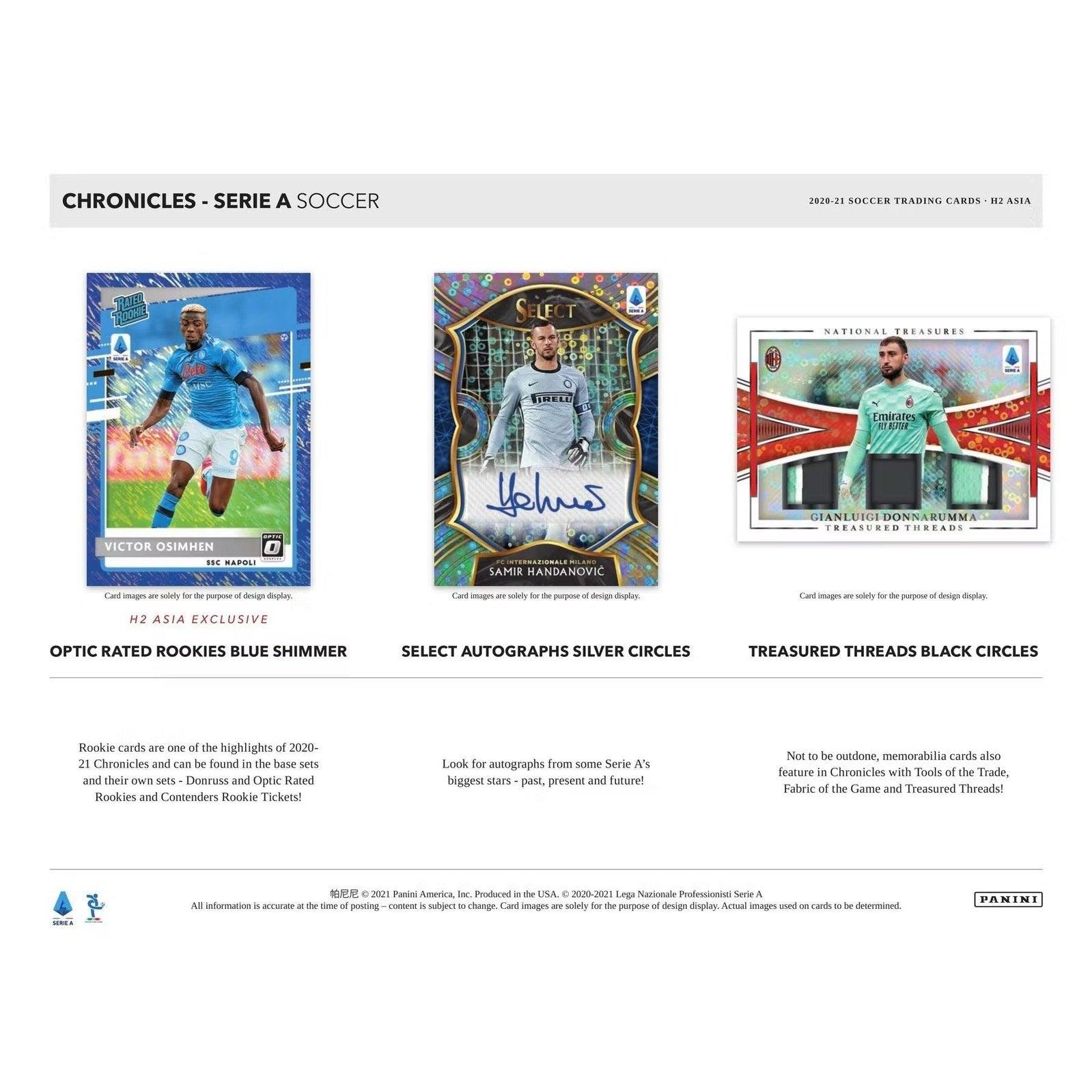 2020 - 2021 Panini Chronicles Soccer Asia H2 Hobby Hybrid Box