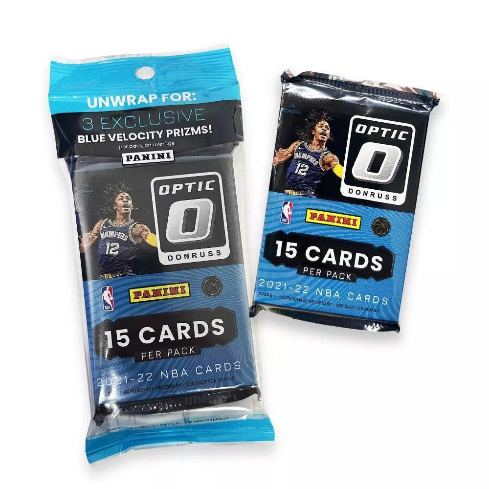 2021-22 NBA Panini Donruss Optic Basketball Trading Cards Multipack Cello Pack 