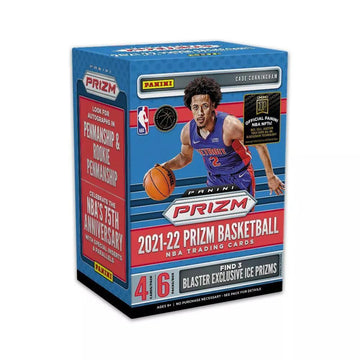 2021-22 Panini NBA Prizm Basketball Trading Card Blaster Box 