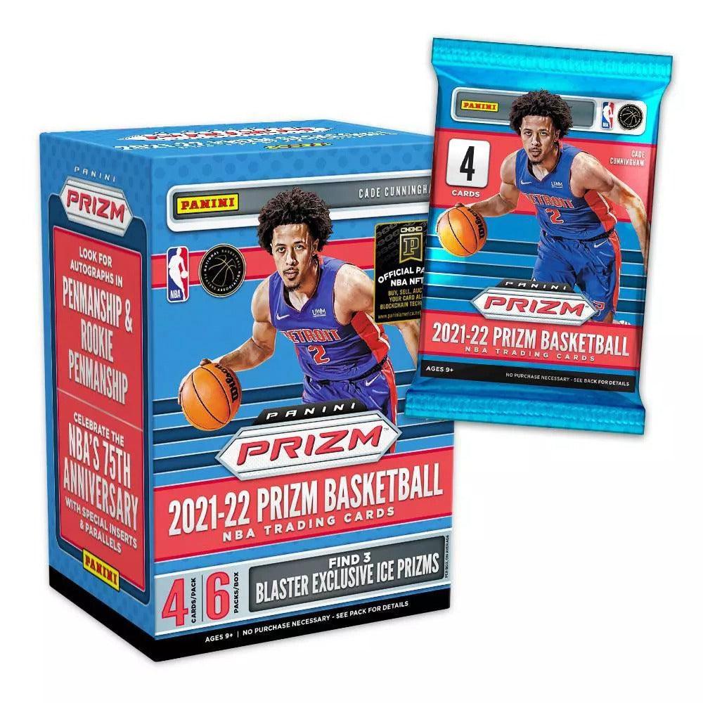 2021-22 Panini NBA Prizm Basketball Trading Card Blaster Box 