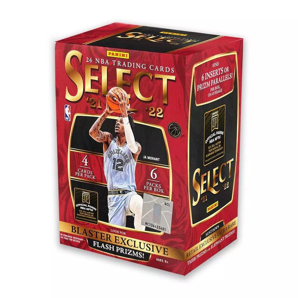 2021-22 Panini NBA Select Basketball Trading Card Blaster Box 