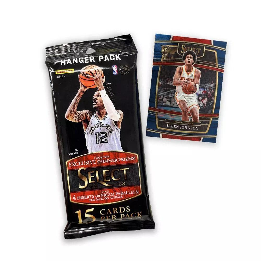 2021-22 Panini NBA Select Basketball Trading Card Hanger Cello Pack 