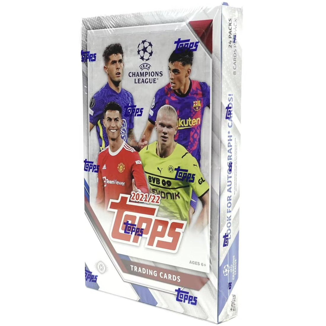 Topps 2021/22 Champions League UEFA Soccer Flagship Hobby Box
