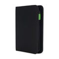 Vault X Premium Exo-Tec® 4 Pocket Zip Card Binder - Black 