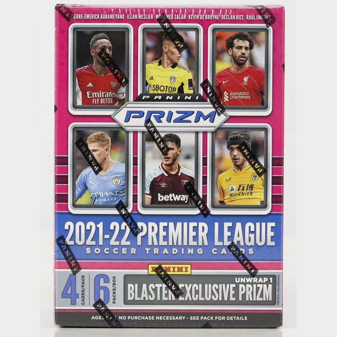 2021/22 Panini Prizm Premier League EPL Soccer Blaster Box