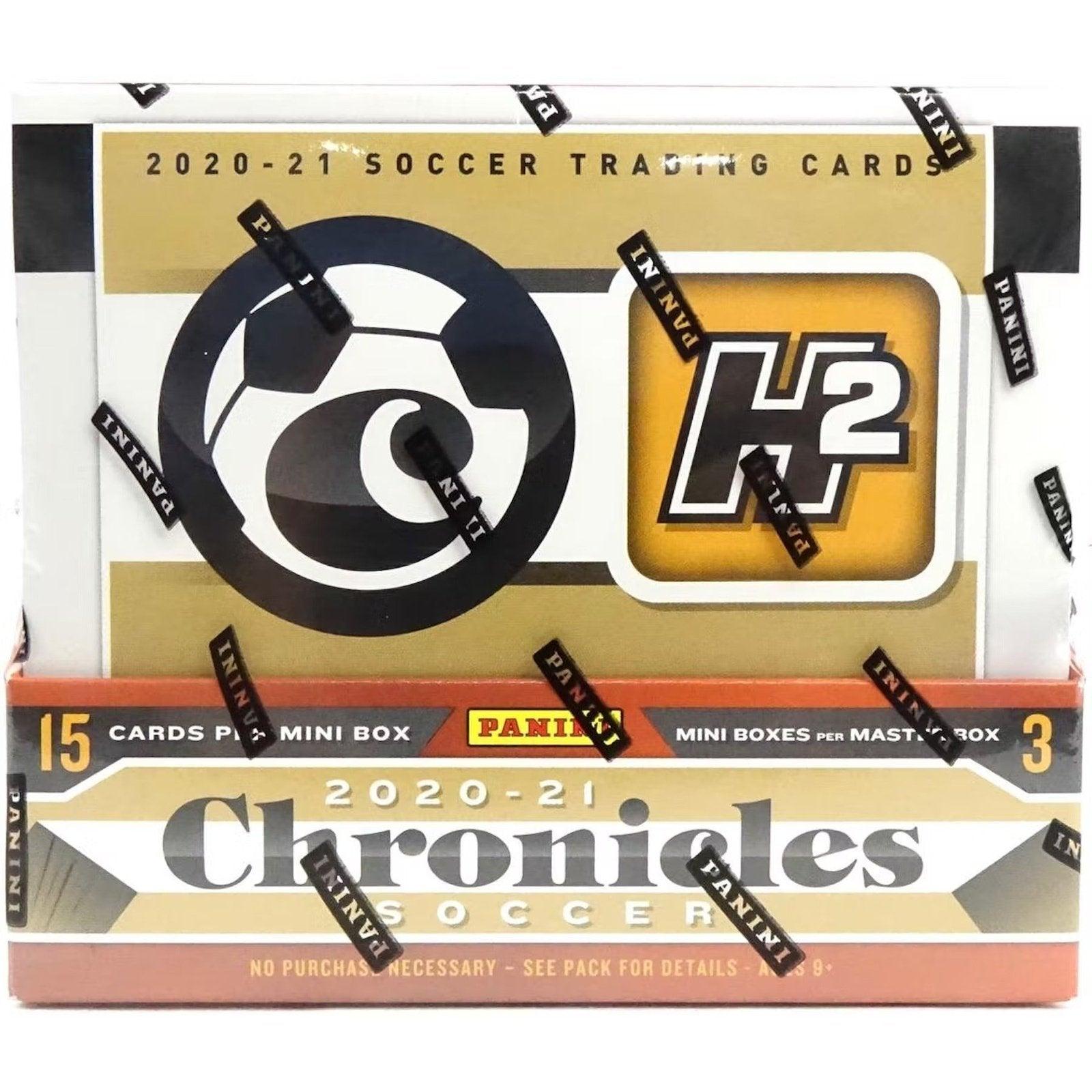 2020/21 Panini Chronicles Soccer H2 Hobby Hybrid Box 