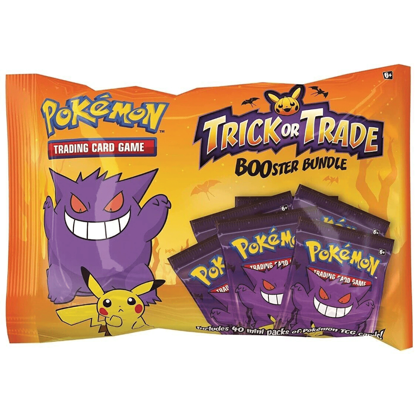 Pokémon Trick or Trade BOOster Bundle Halloween Bag - 40 Packs