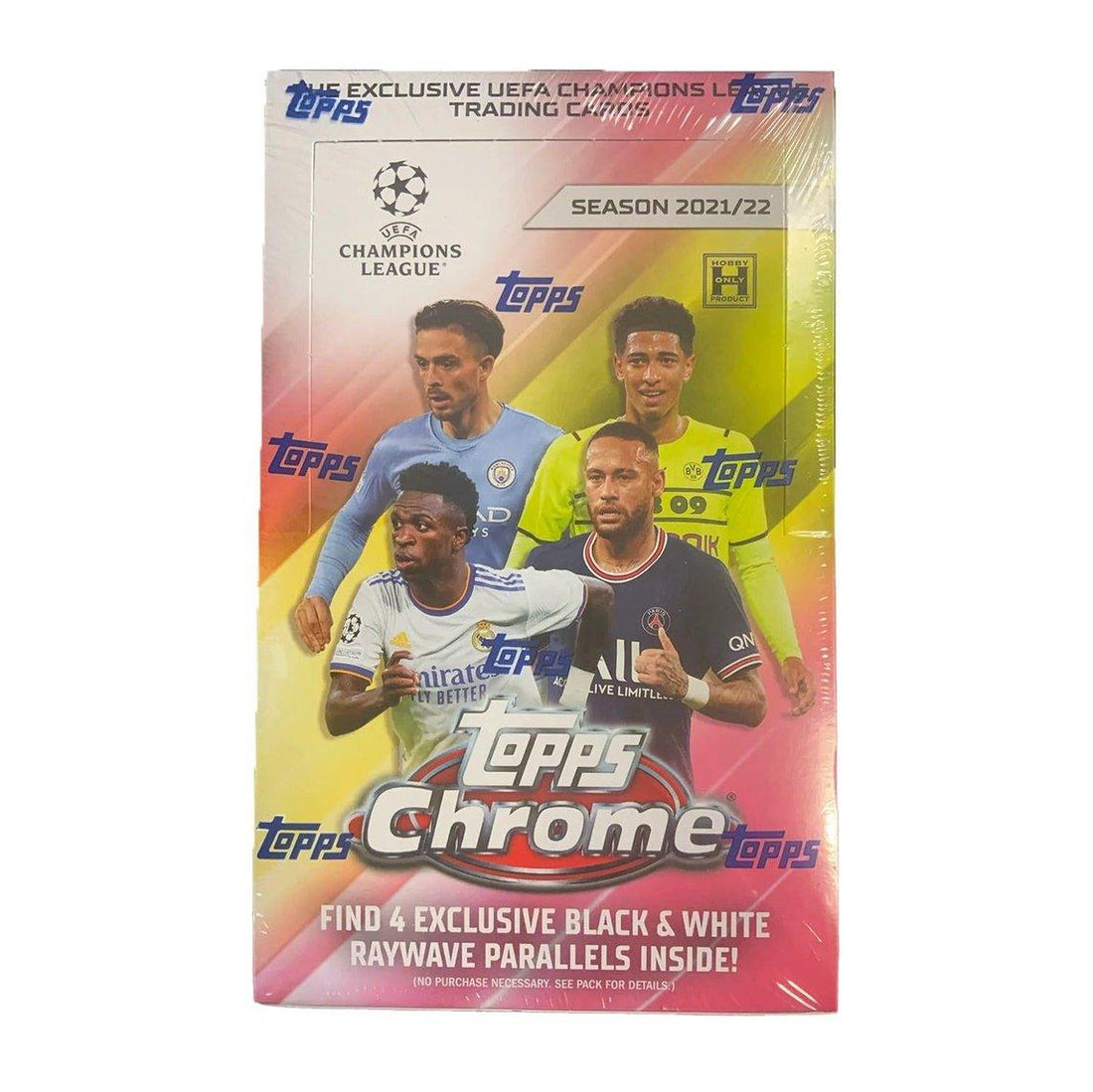 2021/22 Topps UEFA Champions League Chrome Soccer Hobby Lite Box 