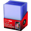 Ultra Pro Toploaders Clear 3 x 4 Inch - 25 Pack 