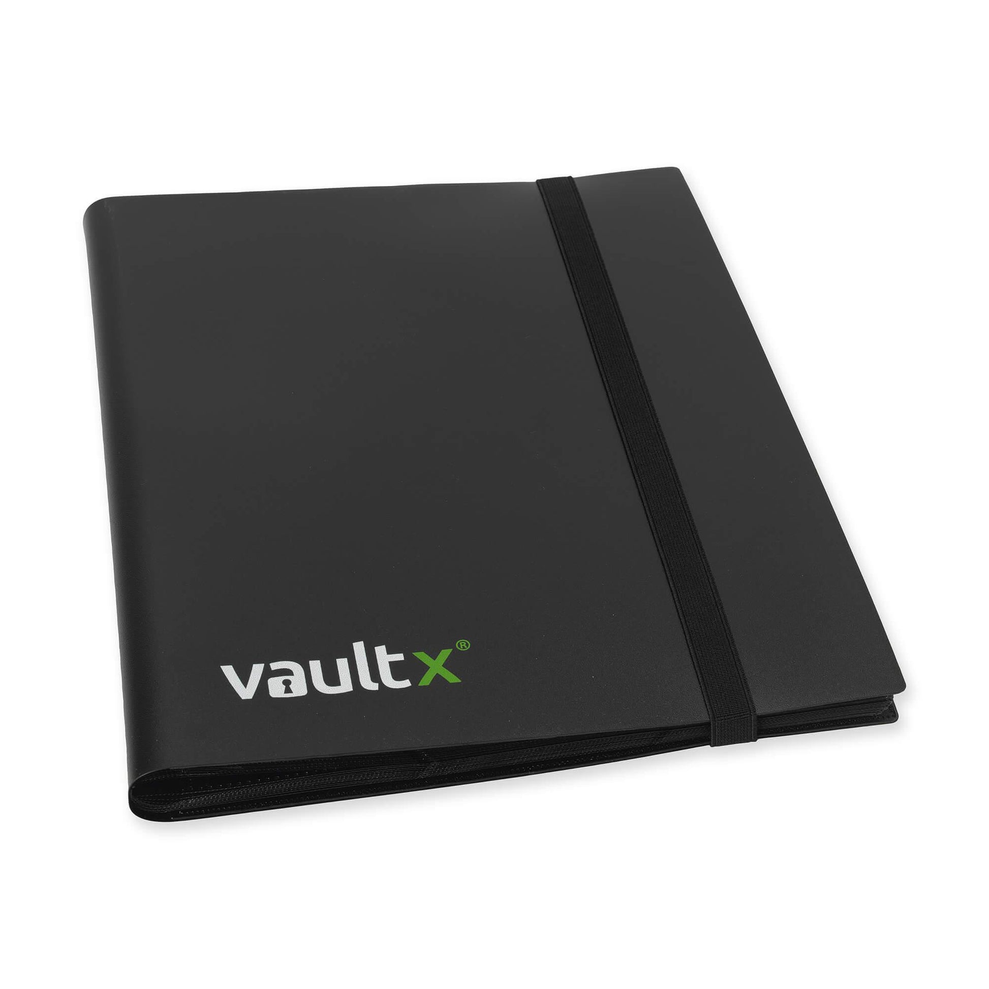 Vault X 9 Pocket Card Strap Binder - Black 