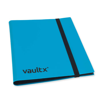 Vault X 9 Pocket Card Strap Binder - Blue 