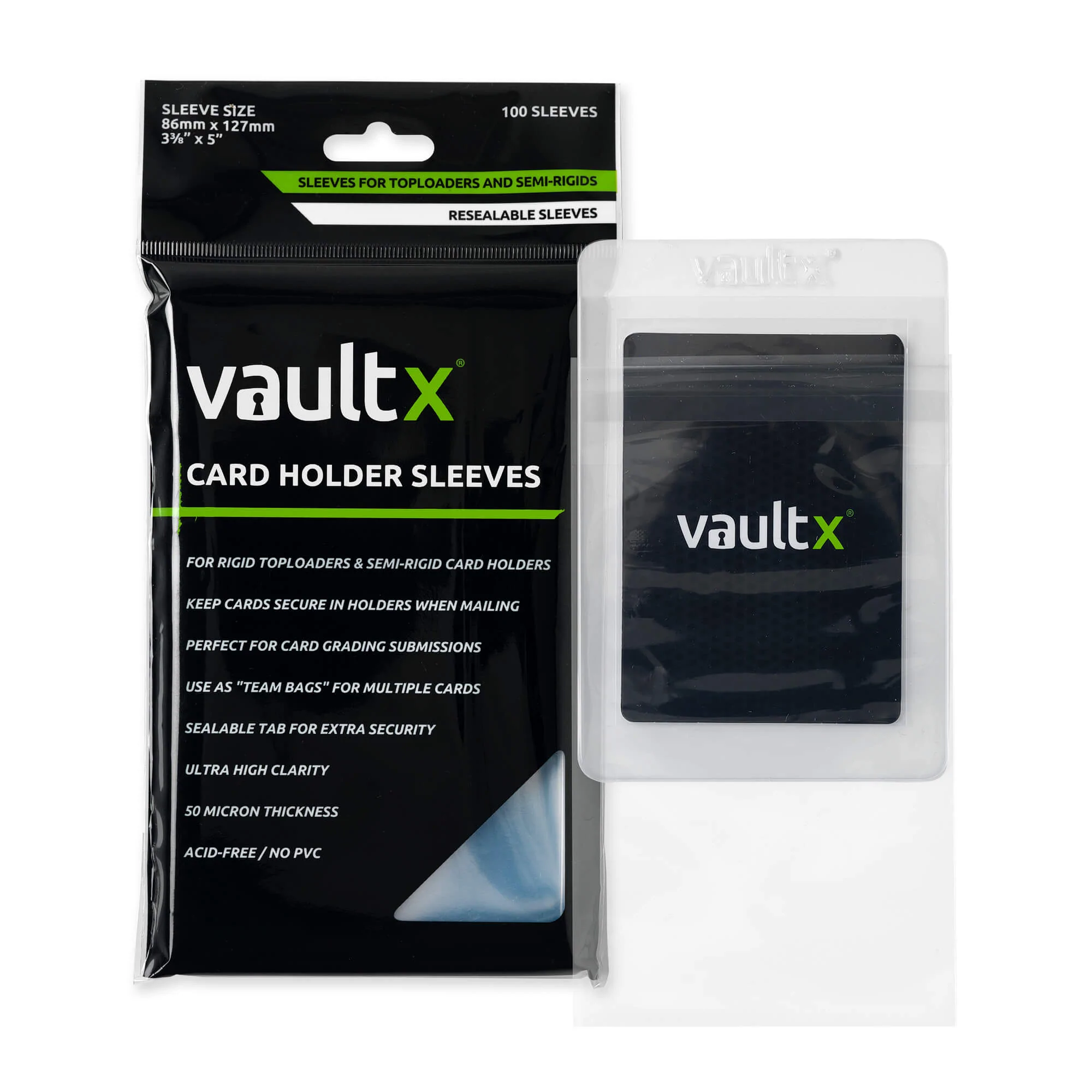 Vault X Toploaders - 3 x 4 130pt Rigid Card Holders for Trading Cards &  Sports Cards 
