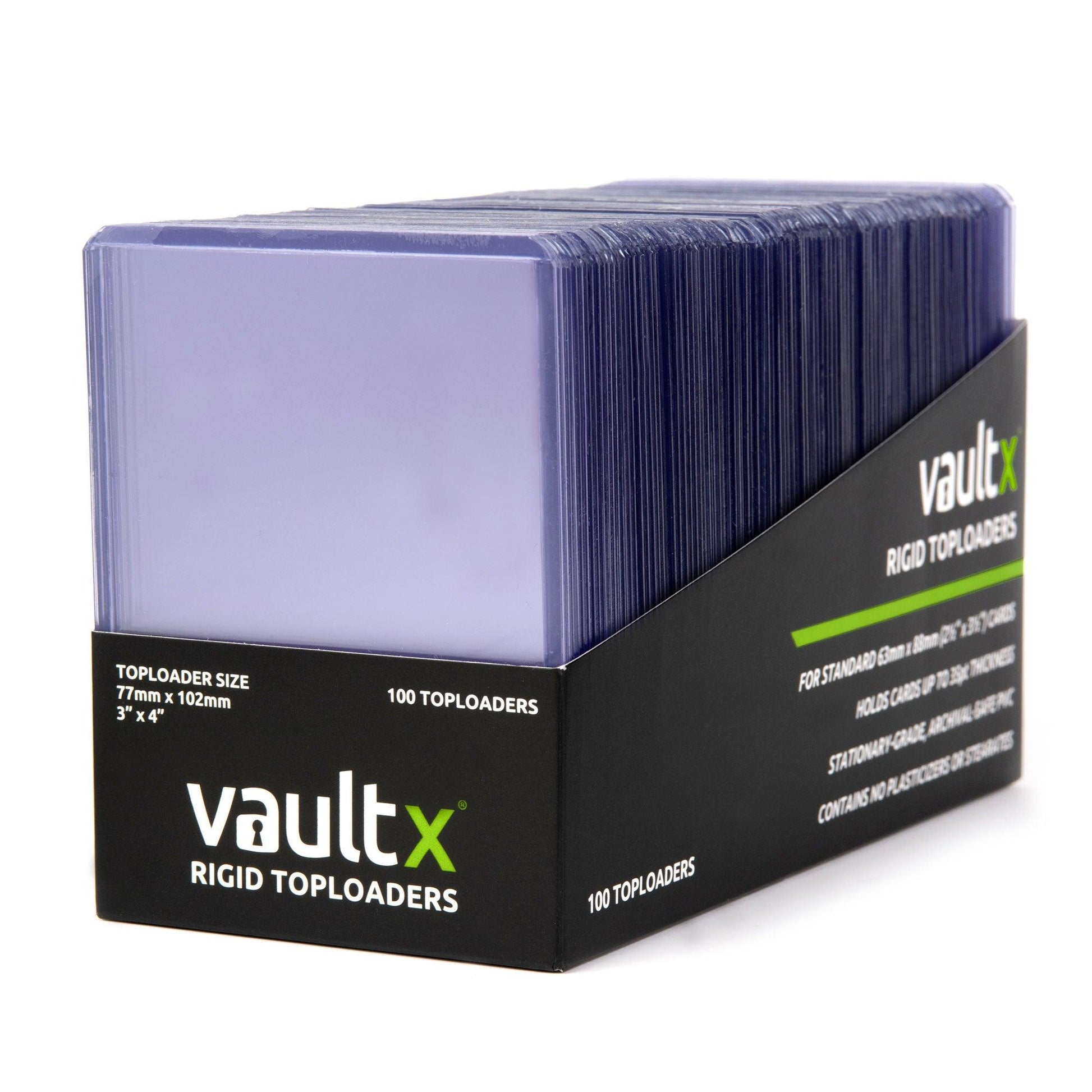 Vault X Rigid Toploaders 35pt (100 Pack) 